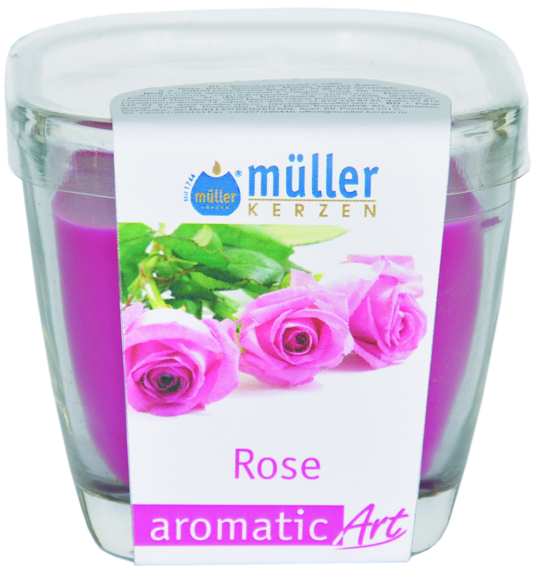 Aromatic scented glass - Rose