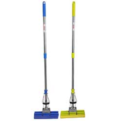 PVA Mop - double roller and stainless steel handle 120 cm. ASED
