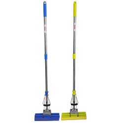 Mop cu două role cu mâner de oțel inoxidabil de 120 cm ASED