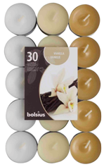 Lumânări parfumate tealight 30 buc/set –vanilie